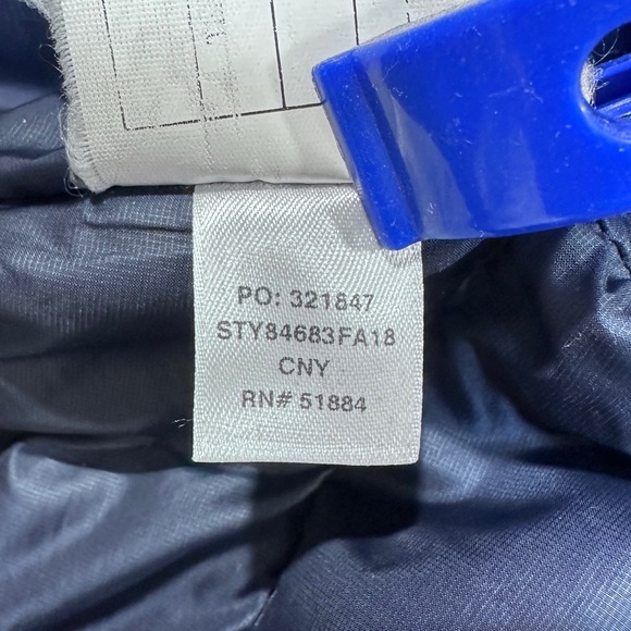 Patagonia Blue Sweater Down Jacket - Picture 9 of 11